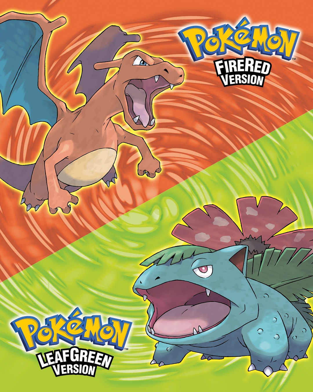 Fire Red / Leaf Green